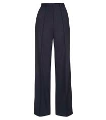The Perfect Color Combination For Girls Who Always Wear Black Tailor Dress Pants Navy Dress Pants Navy Blue Dress Pants