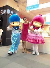 神田うの マイメロディー キキララ展 マイメロディー リトルツインスターズ 着ぐるみ