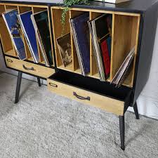 There are two key selling points with this one. Large Vinyl Record Cabinet Melody Maison