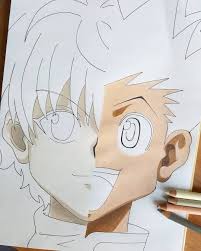 New The 10 Best Drawings Today With Pictures Wip It Was Hard To Find Colors That Look Like The Skin Of Killua Anime Artwork Cool Drawings Manga Artist