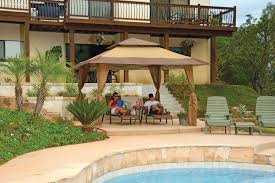 z shade prestige 13' x 13' gazebo beige