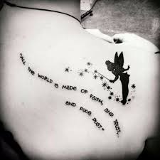 42 Small Walt Disney Tattoos With Images Peter Pan Tattoo Disney Tattoos Disney Tattoos Quotes