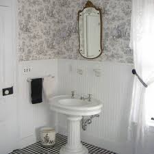 Best Bath Before And Afters 2011 Victorian Bathroom Bathroom Wallpaper Bathroom Wallpaper Victorian