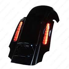 Harley Cvo Stretched Rear Fender With Led Lights For 2009 2018 Harley Davidson Touring Please Harley Davidson Touring Harley Davidson Harley Davidson Baggers