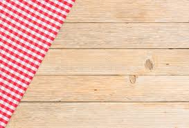 Find & download free graphic resources for wood background. Wooden Kitchen Table Top Background With Red Rustic Tablecloth Stock Photo Image Of Angle Drink 118406696