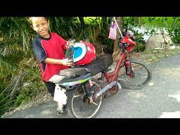 Check spelling or type a new query. Budak Basikal Motor Depan Lc Belakang Ex5 Motocycle Bicycle Diy From Homemade Shorts Youtube