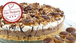 3 eier, 130g margarine, 100g zucker, 1 vanillearoma, 100ml milch.rezept mit bild. Cremige Toffifee Torte Ohne Zu Backen Youtube