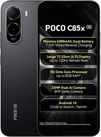 POCO Smartphone at Best Mobile Shop in Sadri Rajasthan India