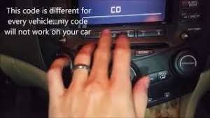 This means that you cannot use your phone with a different mobile service provider until you get an unlock code. How To Unlock Radio In Honda Accord With Code Ep 14 Youtube