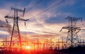 Distribution Electric Substation With Power Lines And Transformers In 2020 Electricity Electrical Substation Power Grid