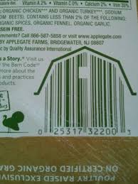 Barn Barcode Organic Garlic Organic Chicken Organic Turkey