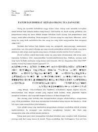 Sebagai anak yang berbakti tentu senang jika melihat orang tua juga senang, bukan sebaliknya. Soal Essay Tentang Berbakti Kepada Orang Tua