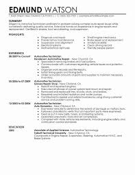 Use this sample resume for an automotive mechanic below as your guide, and download the auto mechanic sample resume in word. 25 Luxury How To Create Objective For