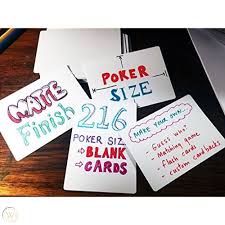 This is important to make the blank playing card template for words to become convenient. Blank Playing Cards Matte Finish Poker Size Creating Your Own Games 216 Card 1928637877
