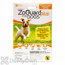 The first thing you need to consider is looking for a treatment that can combat an existing presence of fleas it can be given to puppies as young as eight weeks old and dogs as small as 4 pounds (2kg). Zoguard Plus For Dogs 4 22 Lbs