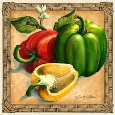 Tableau De Janet Stiver Pintura Em Tecido Flores Pintura Para Cozinha Pintura Em Tecido Frutas