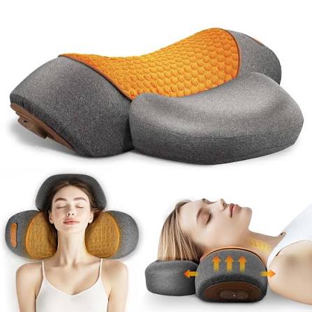 Fisiorest 3-In-1 Neck Massager Pillow, Heat Vibration, Airbag Traction -  Walmart.com