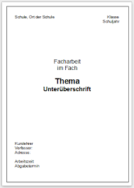 Maybe you would like to learn more about one of these? Facharbeit Schreiben Anleitung Und Tipps