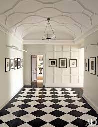 You can also use black porcelain floor tiles by themselves to create a handsome looking black floor especially with white grout because they are. Black And White Floors That Make A Statement Architectural Digest