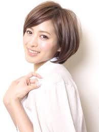 カジュアル コンサバ ショートヘア ミズ 30代 40代 ビューティーboxヘアカタログ ショートのヘアスタイル コンサバ ヘアスタイル フェミニン ヘアスタイル