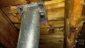 There should be clamps that connect the exhaust pipe of the dryer to the vent. Is My Dryer Venting Properly