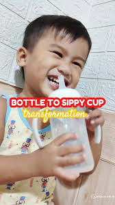 And this is how Natural Weaning Silicone Sipper from Pigeon assembled.  Super easy and convenient to do, in just a snap the ordinary bottle will  turn into an incredible and amazing training/sippy cup. ...