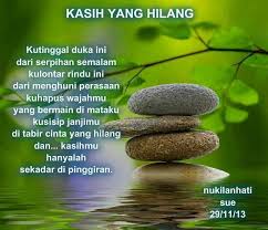 Kasih Yang Hilang Puisi Sue Poems Artist
