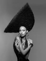 Would You Rock Your Afro Like That I Think She S Working It Artistic Hair Big Hair Hair Styles
