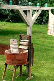 Hanging clothes on a clothesline reduces wear and tear on clothes and gives them a wonderful fresh smell. 9 Disguising Clothesline Poles Ideas Clothesline Poles Clothes Line Backyard