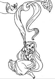 32 Disegni Di Rapunzel Da Colorare Pagine Da Colorare Disney Colori Disegni