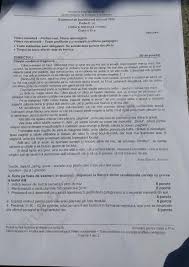 Testul de simulare examenulu de. Subiecte Simulare Bac 2019 Limba RomanÄƒ Avem Subiectele Clasa 11 Real Antena 1