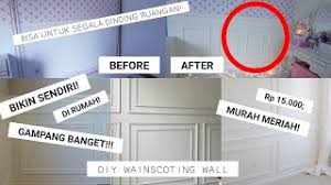 Gratis untuk komersial tidak perlu kredit bebas hak cipta. Diy Makeover Ruangan Cara Buat Dinding Wainscoting Sendiri Youtube