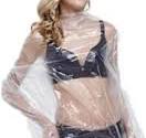 Amazon.com : ZMDREAM Disposable Plastic Body Wraps Unisex PE ...
