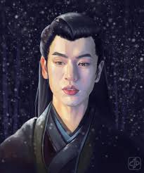 First painting of 2024… is a sad sad man from a Chinese fantasy costume  drama. If you are only here for my Star Wars art, my apologies, you are  going to have