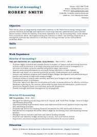 View livecareer's accounting resume objective examples to learn the best format, verbs, and fonts to use. Director Of Accounting Resume Samples Qwikresume