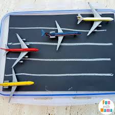 Building your own sensory box will take less than 5 minutes. Airplane Sensory Bin Fun With Mama