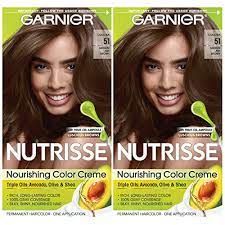 Always read the hair color instructions insert in the box. Buy Garnier Hair Color Nutrisse Nourishing Creme 51 Medium Ash Brown Cool Tea 2 Count Online In Turkey B07cb1p3q2