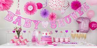 It S A Girl Baby Shower Decorations Party City Girl Baby Shower Decorations Halloween Baby Shower Baby Shower Decorations