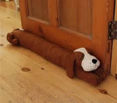 Also, if you have an air conditioning system for summer the draught excluder can be used to prevent cold air. Draft Excluder My Decorative