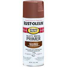 Stops Rust Rusty Metal Primer Spray