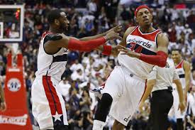 You are watching raptors vs wizards game in hd directly from the scotiabank arena, toronto, canada, streaming live for your computer, mobile and tablets. Raptors Vs Wizards Final Score Nba Playoffs 2015 Washington Completes Sweep With 125 94 Game 4 Win Sbnation Com