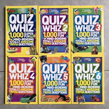 Test your smarts with these fun quizzes about frogs, space, holidays, and more! National Geographic Kids Quiz Whiz 1 000 Super Fun Mind Bending Totally Awesome Trivia Questions Shopee Indonesia