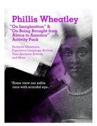 Phillis Wheatley Activity Pack Phillis Wheatley American Literature Teaching American Literature