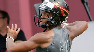 He began playing college fo. No 2 Qb In Nation Justin Fields Impresses At Fsu Camp Orlando Sentinel