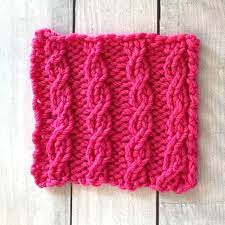 How To Knit Cables Without A Cable Needle Blog Nobleknits Knitting Blogs Knitting Moss Stitch