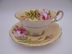 Foley bone china floral fruit swirl pattern freen inside. 190 Foley Bone China Ideas Tea Cups Bone China Cup And Saucer