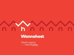 Wannahost Identity On Behance Stationery Branding Buisness Cards Identity