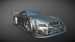 License plate (extra 1 &amp; Nissan Gtr Gt500 3d Model By Ryan Duffield Ryanduffield B593de0
