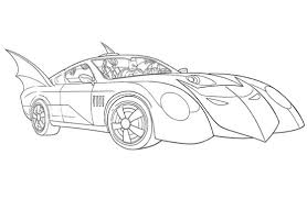 Batman 118 superheroes printable coloring pages. Batmobile Da Colorare Cose Per Crescere