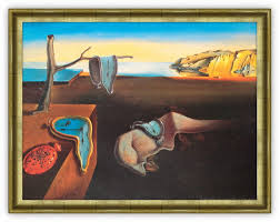 У сальвадора дали многие работы неповторимы. Kartina Reprodukciya Salvador Dali Postoyanstvo Pamyati 60 Sm H 80 Sm V Rame